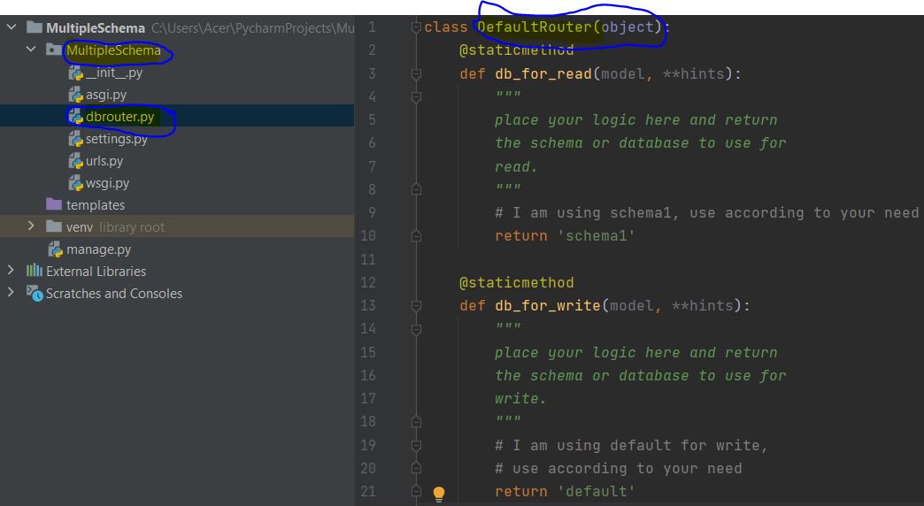 Default Configuration 